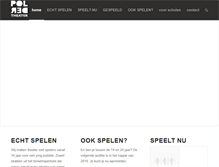 Tablet Screenshot of poldertheater.nl